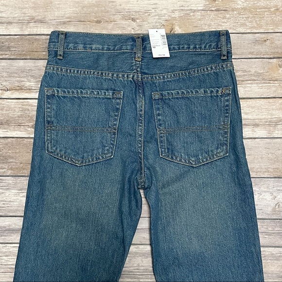 Childrens Place Bootcut Medium Wash Dark Jupiter Jeans NWT 12 Adjustable Waist - Picture 5 of 10